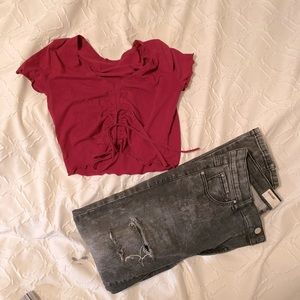 Garage Skinny jeans